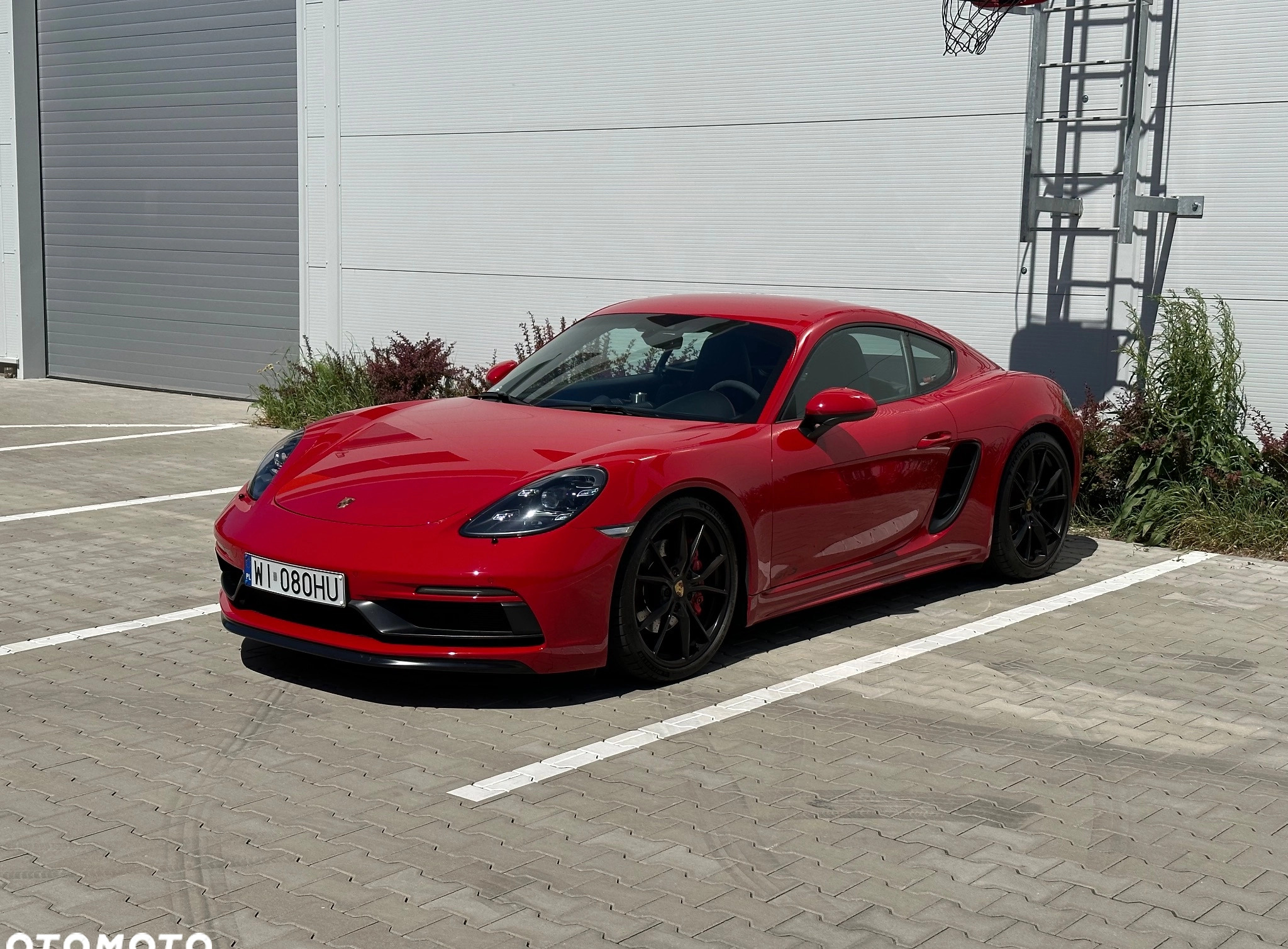 Porsche 718 Cayman cena 325000 przebieg: 74000, rok produkcji 2018 z Warszawa małe 92